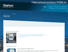 Tablet Screenshot of cabitel.es